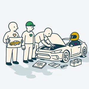 your job isn't under the hood—it's behind the wheel